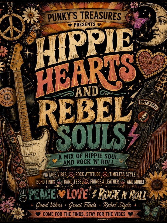 Accessories - Hippie Hearts and Rebel Souls